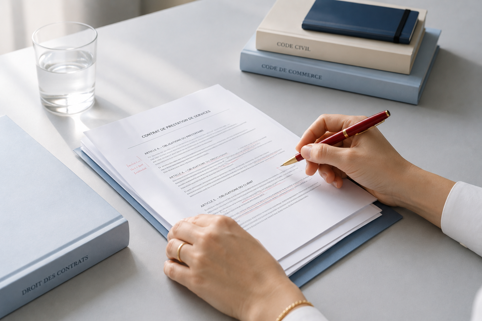 Prestations et accompagnement juridique - audit juridique