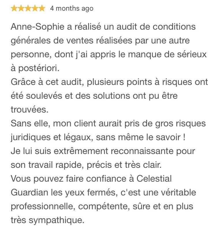 Avis client